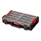 Qbrick System ONE Organizer XL 2.0 MFI stapelbar 582 x 387 x 131 mm 13,6 l IP66 mit Schaumstoffeinlage