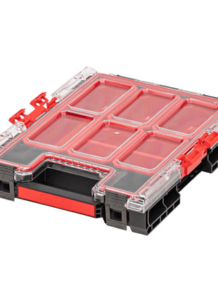 Qbrick System ONE Organizer M apilable 365 x 265 x 77 mm 2,5 l IP 66 con 5 inserciones