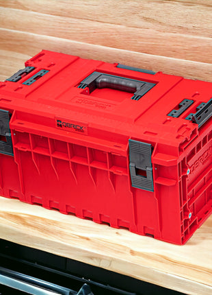 Qbrick System ONE 350 2.0 Vario RED ULTRA HD Custom Mallette à outils modulaire Organiseur 585 x 385 x 320 mm 38 l empilable IP66