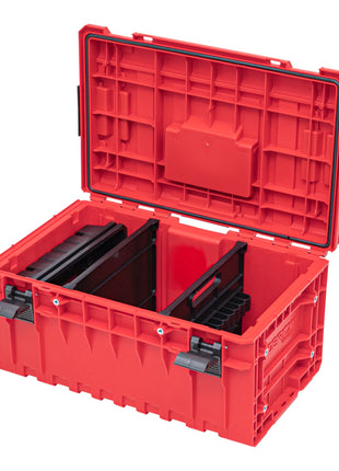 Qbrick System ONE 350 2.0 Vario RED ULTRA HD Custom Mallette à outils modulaire Organiseur 585 x 385 x 320 mm 38 l empilable IP66