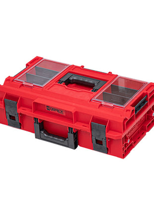 Qbrick System ONE 200 2.0 Profi RED ULTRA HD Maleta de herramientas personalizada organizador modular 585 x 385 x 190 mm 15,4 l apilable IP66