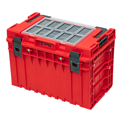 Qbrick System ONE 450 2.0 Expert RED ULTRA HD Custom Mallette à outils modulaire organisateur 585 x 385 x 420 mm 52 l empilable IP66