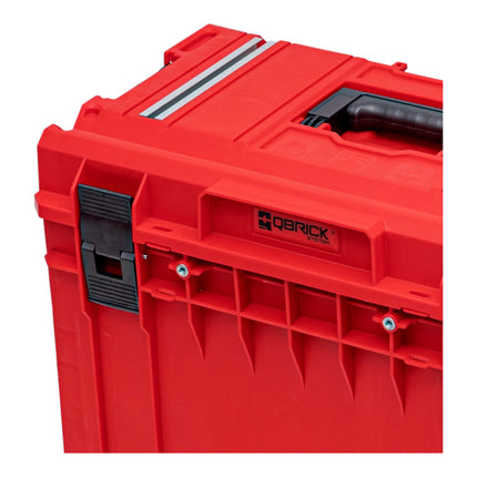 Qbrick System ONE 450 2.0 Technology RED ULTRA HD Valigia portautensili personalizzata organizzatore modulare 585 x 385 x 420 mm 52 l impilabile IP66