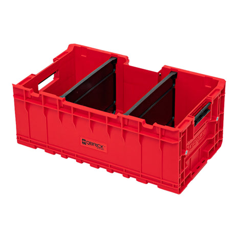 Qbrick System ONE Box 2.0 Plus RED ULTRA HD Contenitore impilabile personalizzato 576 x 359 x 237 mm 35 l impilabile