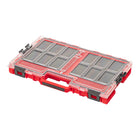 Qbrick System ONE Organiser L 2.0 MFI RED ULTRA HD impilabile 531 x 379 x 77 mm 6 l IP66 con inserto in schiuma