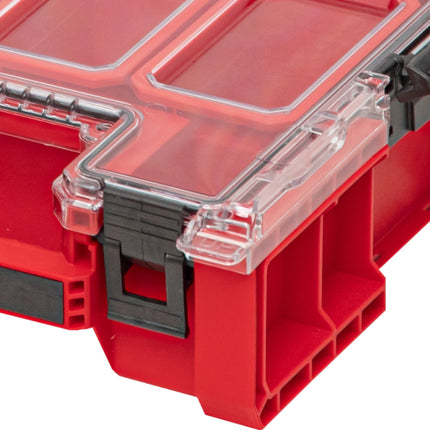 Qbrick System ONE Organizer M Plus RED ULTRA HD Organizer 364 x 264 x 106 mm 4 l impilabile IP66