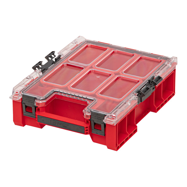 Qbrick System ONE Organizer M Plus RED ULTRA HD Organizer 364 x 264 x 106 mm 4 l impilabile IP66