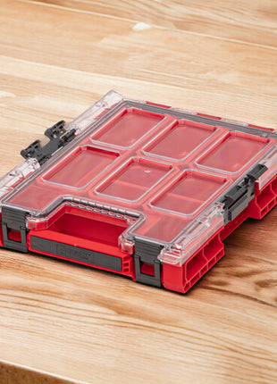 Qbrick System ONE Organizer M RED ULTRA HD Organizer 365 x 265 x 77 mm 2,5 l stapelbar IP66