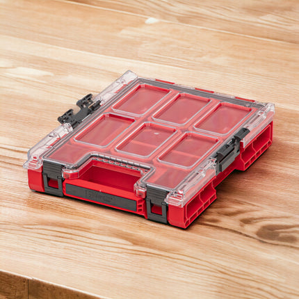 Qbrick System ONE Organiser M RED ULTRA HD Organiser 365 x 265 x 77 mm 2,5 l impilabile IP66