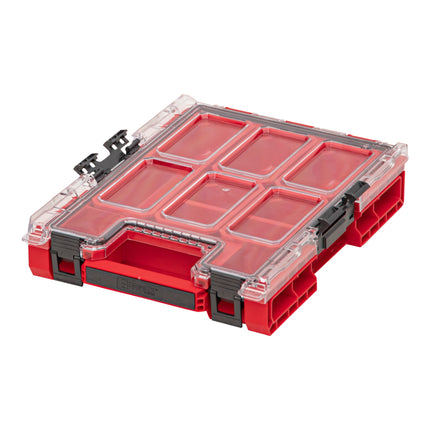 Qbrick System ONE Organiser M RED ULTRA HD Organiser 365 x 265 x 77 mm 2,5 l impilabile IP66