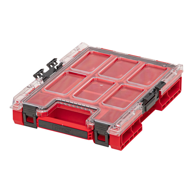 Qbrick System ONE Organiser M RED ULTRA HD Organiser 365 x 265 x 77 mm 2,5 l impilabile IP66