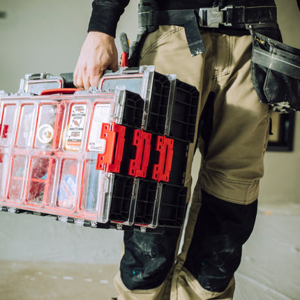 Qbrick System PRO 200 Organizer 452 x 358 x 79 mm 6 L impilabili IP54