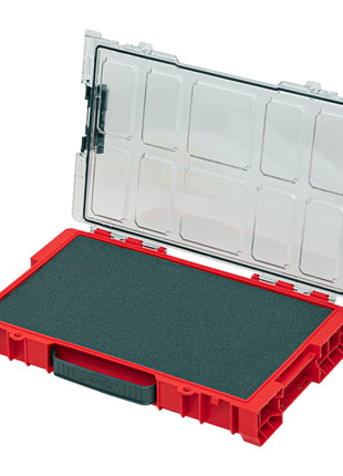 Qbrick System PRO 100 MFI RED ULTRA HD Organizer 452 x 296 x 79 mm 5 l stapelbar IP54