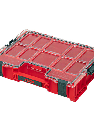 Qbrick System PRO Organizer 300 RED ULTRA HD empilable 452 x 358 x 110 mm 9 l IP54 avec 8 inlays