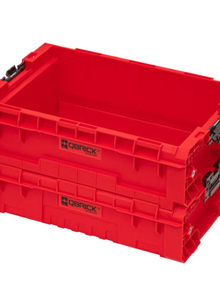 Qbrick System PRO Box Extender 2.0 RED ULTRA HD Niestandardowe rozszerzenie obudowy 450 x 310 x 151 mm 9 l z możliwością sztaplowania