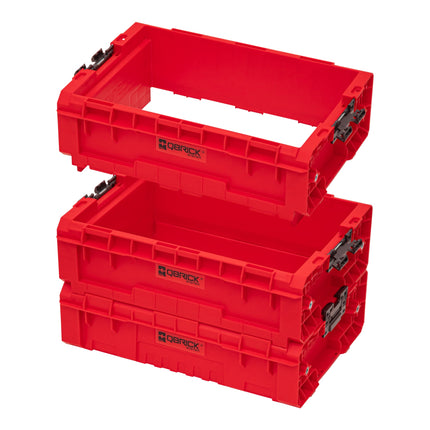 Qbrick System PRO Box Extender 2.0 RED ULTRA HD Estensione personalizzata della cassa 450 x 310 x 151 mm 9 l impilabile