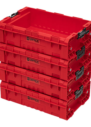 Qbrick System PRO Box 130 2.0 RED ULTRA HD Custom Stapelbehälter 450 x 310 x 151 mm 9 l stapelbar