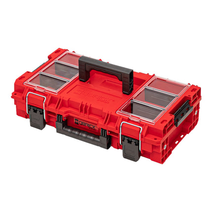 Qbrick System PRIME Toolbox 150 Profi RED ULTRA HD Custom impilabile 535 x 327 x 141 mm 13,5 l IP66