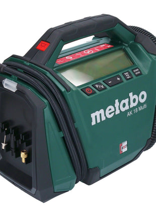 Metabo AK 18 Compresor multibatería 18 V 11 bar Solo (600794850) - sin batería, sin cargador