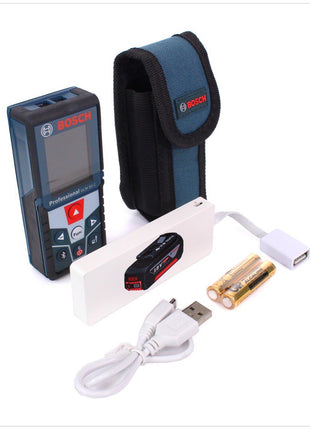 Bosch GLM 50 C Professional Laser Entfernungsmesser + Bosch PowerBank + Schutztasche inkl. Batterien - Toolbrothers