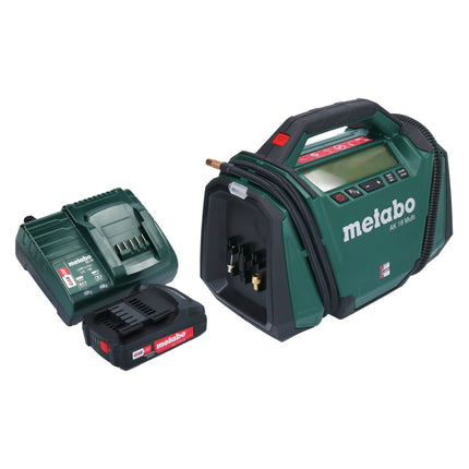 Compressore a batteria Metabo AK 18 Multi 18 V 11 bar + 1x batteria 2,0 Ah + caricatore