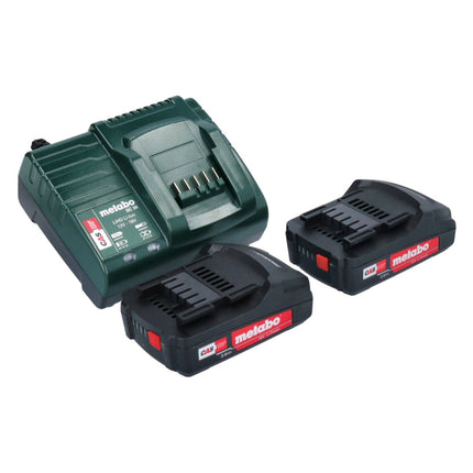 Compressore a batteria Metabo AK 18 Multi 18 V 11 bar + 2x batteria 2,0 Ah + caricabatterie
