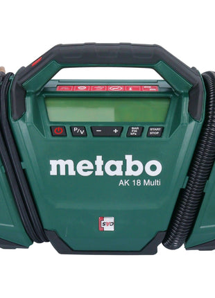 Metabo AK 18 Multi Akku Kompressor 18 V 11 bar + 1x Akku 4,0 Ah - ohne Ladegerät