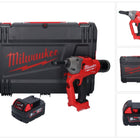 Rivettatrice cieca a batteria Milwaukee M18 ONEFPRT-501X 18 V 20 kN brushless + 1x batteria 5,0 Ah + scatola HD - senza caricabatterie