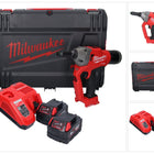 Milwaukee M18 ONEFPRT-502X Akku Blindnietgerät 18 V 20 kN Brushless + 2x Akku 5,0 Ah + Ladegerät + HD Box