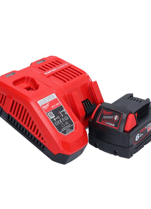 Milwaukee M18 ONEFPRT-601X Akku Blindnietgerät 18 V 20 kN Brushless + 1x Akku 6,0 Ah + Ladegerät + HD Box