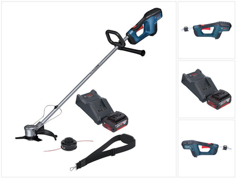 Bosch GFR 18V-23 Professional Débroussailleuse sans fil 18 V 230 mm Brushless + 1x batterie 4,0 Ah + chargeur