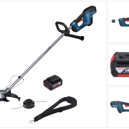 Bosch GFR 18V-23 Professional Akku Freischneider 18 V 230 mm Brushless + 1x Akku 5,0 Ah - ohne Ladegerät