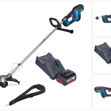 Tagliabordi Bosch GRT 18V-33 Professional 18 V 330 mm senza spazzole + 1x batteria 4,0 Ah + caricabatterie