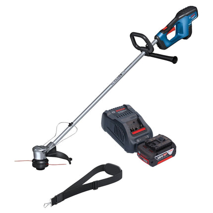 Bosch GRT 18V-33 Tagliaerba professionale a batteria 18 V 330 mm brushless + 1x batteria ricaricabile 5,0 Ah + caricabatterie