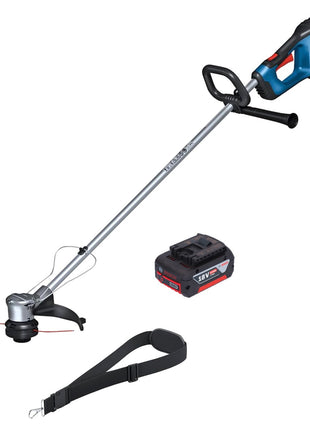 Bosch GRT 18V-33 Professional Akku Rasentrimmer 18 V 330 mm Brushless + 1x Akku 6,0 Ah - ohne Ladegerät