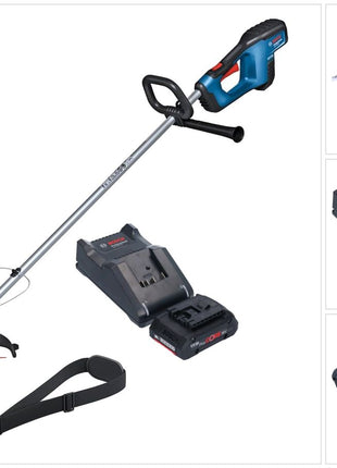 Coupe-bordures sans fil GRT 18V-33 Professional Bosch 18 V 330 mm Brushless + 1x batterie ProCORE 4,0 Ah + chargeur