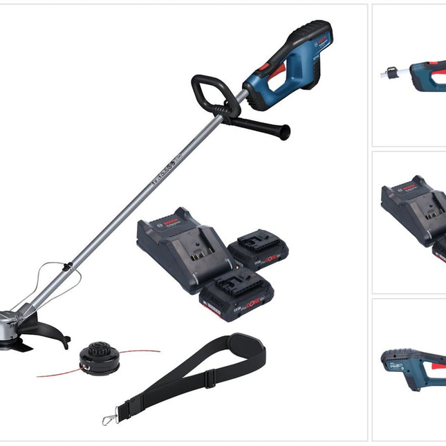 Bosch GFR 18V-23 Decespugliatore professionale 18 V 230 mm senza spazzole + 2x batteria ProCORE 4,0 Ah + caricabatterie