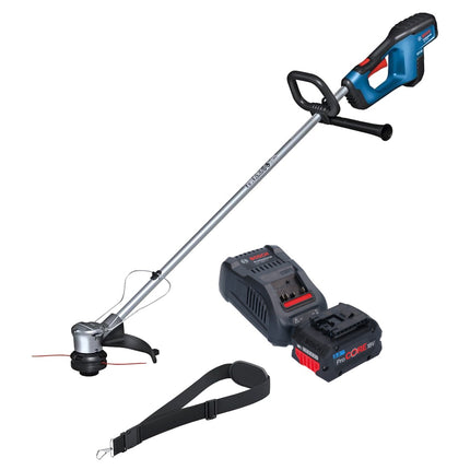 Bosch GRT 18V-33 Professional Akku Rasentrimmer 18 V 330 mm Brushless + 1x ProCORE Akku 8,0 Ah + Ladegerät