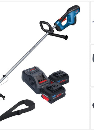 Bosch GRT 18V-33 Taille-bordures professionnel sans fil 18 V 330 mm sans balais + 2x batterie ProCORE 8,0 Ah + chargeur