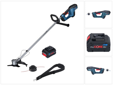 Bosch GFR 18V-23 Professional Débroussailleuse sans fil 18 V 230 mm Brushless + 1x batterie ProCORE 8,0 Ah - sans chargeur