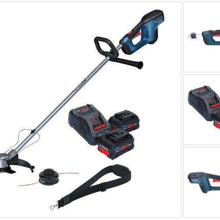 Bosch GFR 18V-23 Professional Akku Freischneider 18 V 230 mm Brushless + 2x ProCORE Akku 8,0 Ah + Ladegerät