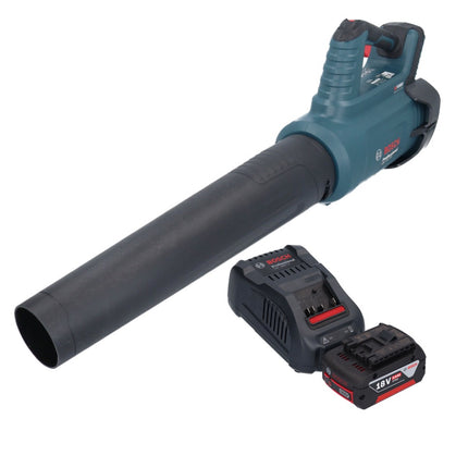 Bosch GBL 18V-750 Soffiatore professionale a batteria 18 V BITURBO Brushless + 1x batteria ricaricabile 5,0 Ah + caricabatterie