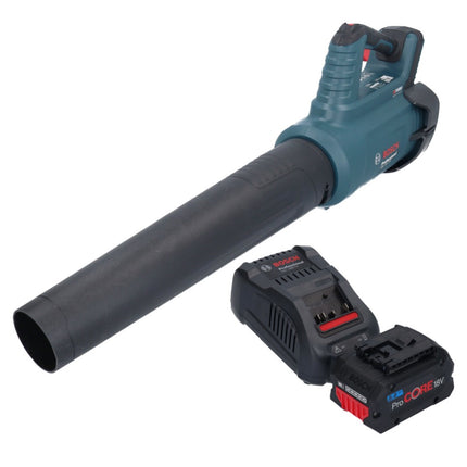Bosch GBL 18V-750 Soffiatore professionale a batteria 18 V BITURBO Brushless + 1x batteria ProCORE 8,0 Ah + caricabatterie