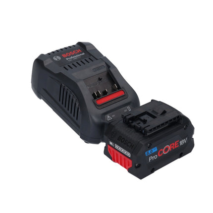 Bosch GBL 18V-750 Soffiatore professionale a batteria 18 V BITURBO Brushless + 1x batteria ProCORE 8,0 Ah + caricabatterie
