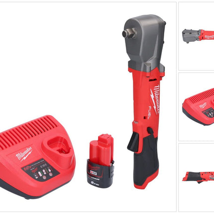 Milwaukee M12 FRAIWF12-201 avvitatore a impulsi a batteria 12 V 1/2" 270 Nm brushless + 1x batteria ricaricabile 2,0 Ah + caricabatterie