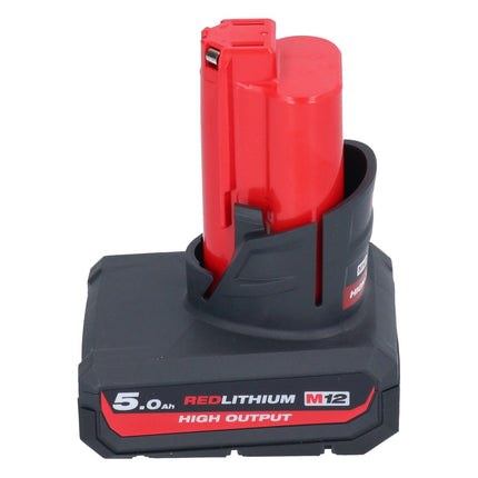 Milwaukee M12 FHIR14LR-501 cricchetto a batteria ad alta velocità 12 V 47 Nm 1/4" senza spazzole + 1x batteria ricaricabile 5,0 Ah - senza caricabatteria