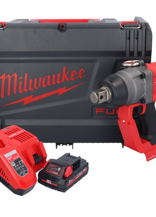 Milwaukee M18 ONEFHIWF1-301X Avvitatore a impulsi a batteria 18 V 2033 Nm 1 Brushless + 1x batteria 3,0 Ah + caricatore + HD Box