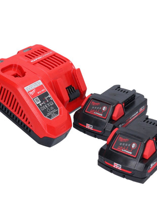 Milwaukee M18 ONEFHIWF1-302X Akku Schlagschrauber 18 V 2033 Nm 1″ Brushless + 2x Akku 3,0 Ah + Ladegerät + HD Box