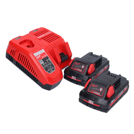 Milwaukee M18 ONEFHIWF1-302X Avvitatore a impulsi a batteria 18 V 2033 Nm 1 Brushless + 2x batteria 3,0 Ah + caricatore + HD Box