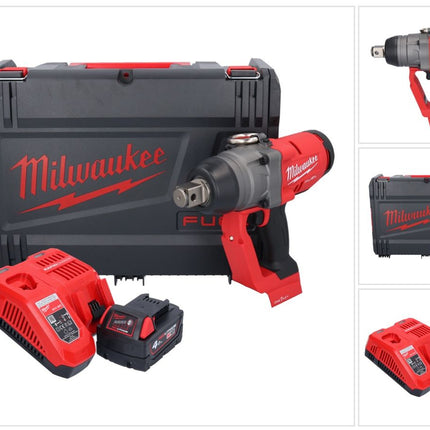 Milwaukee M18 ONEFHIWF1-401X Akku Schlagschrauber 18 V 2033 Nm 1″ Brushless + 1x Akku 4,0 Ah + Ladegerät + HD Box